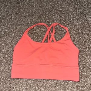 RASPBERRY CREAM Lululemon Energy Sports Bra